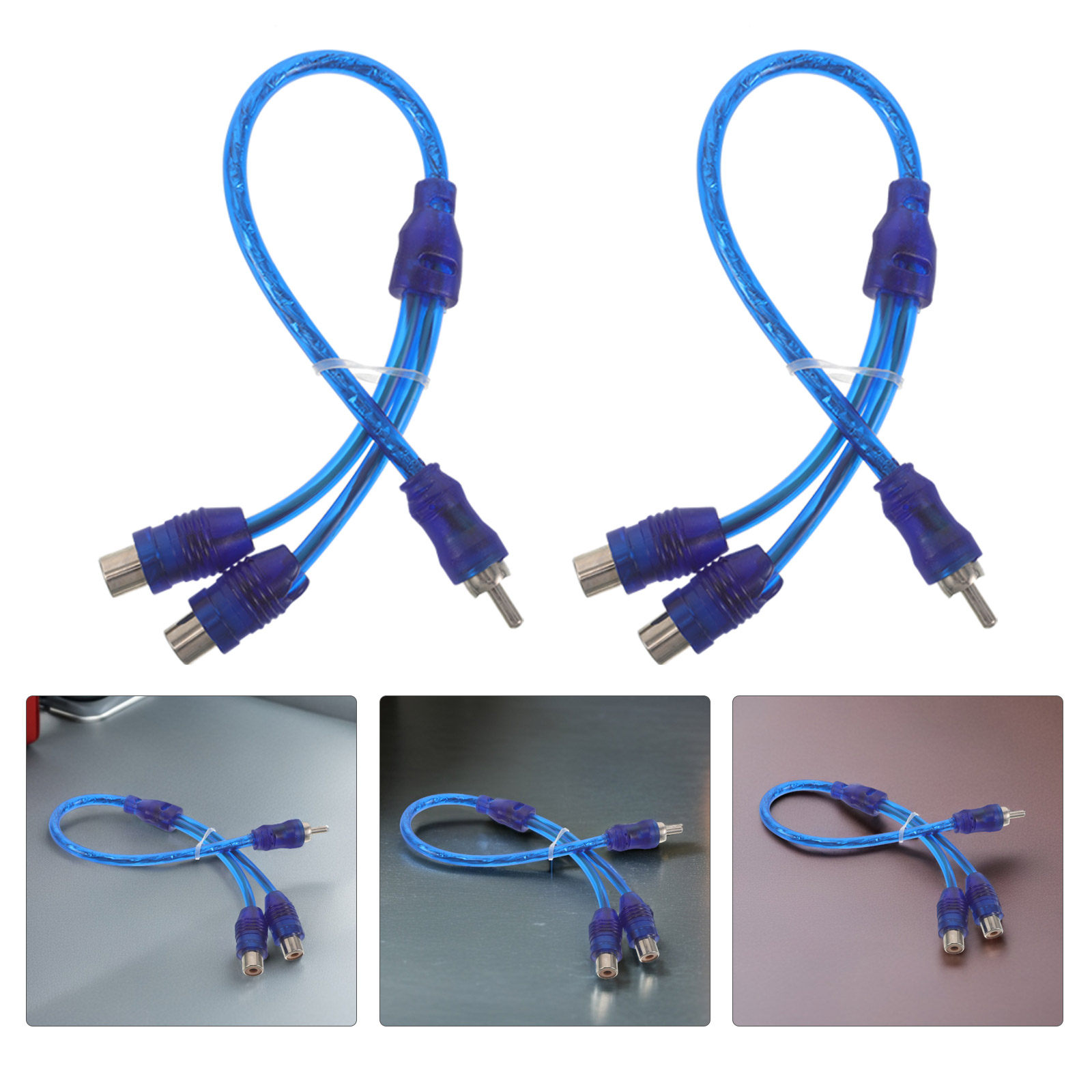 Audio Splitter Y - 10 шт. RCA Y-образный разветвител, 1