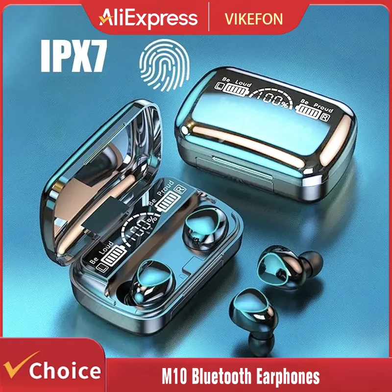Earbuds Charging Case - Беспроводные Bluetooth-наушники TWS M10 с зарядным