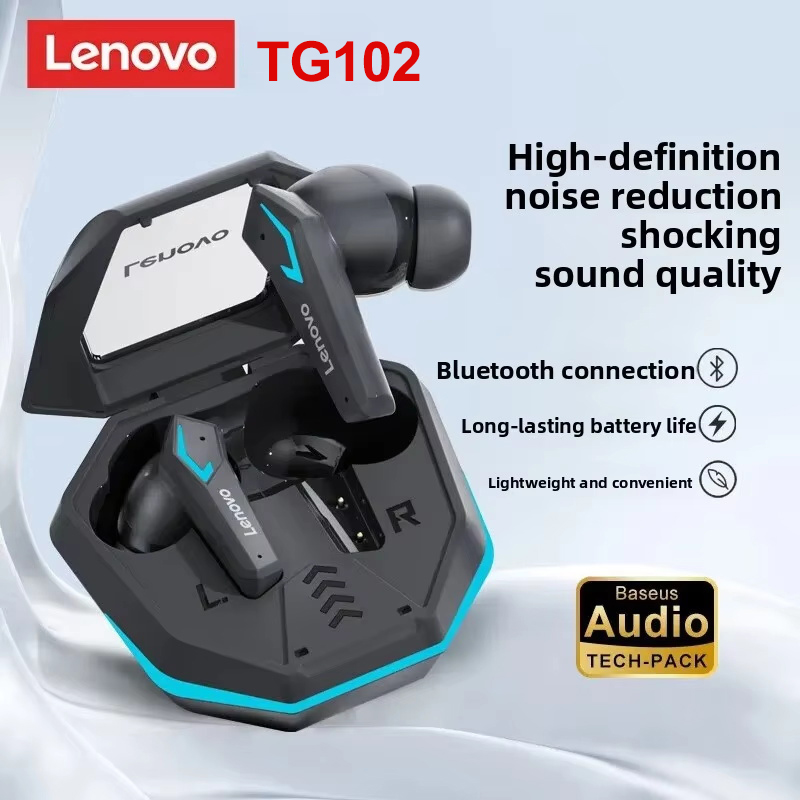Gaming Headset Rgb - Беспроводные игровые наушники Lenovo TG102 Bluetooth