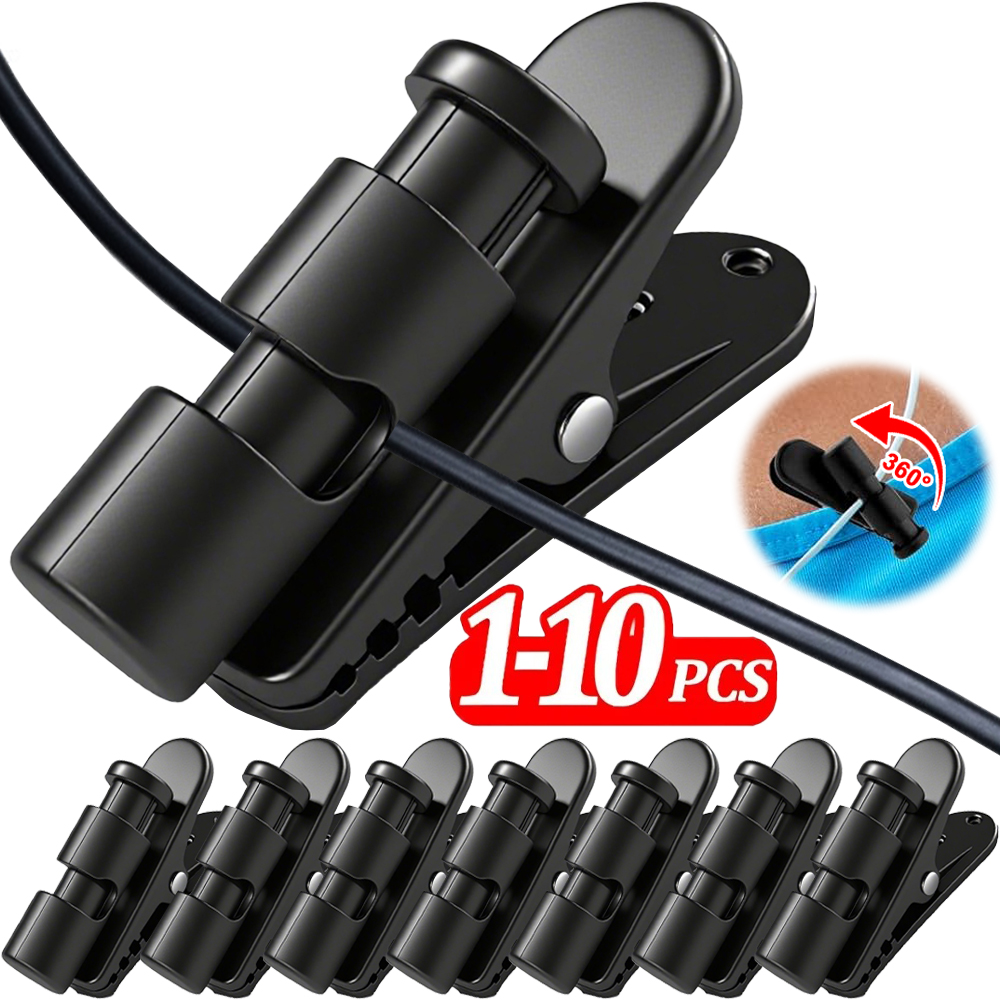 Набор из 1-10 шт. зажимов для  – обзор и цена Wired Earphone Mic