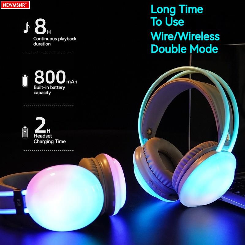 Игровые RGB красочные светлые  – обзор и цена Gaming Headset Rgb