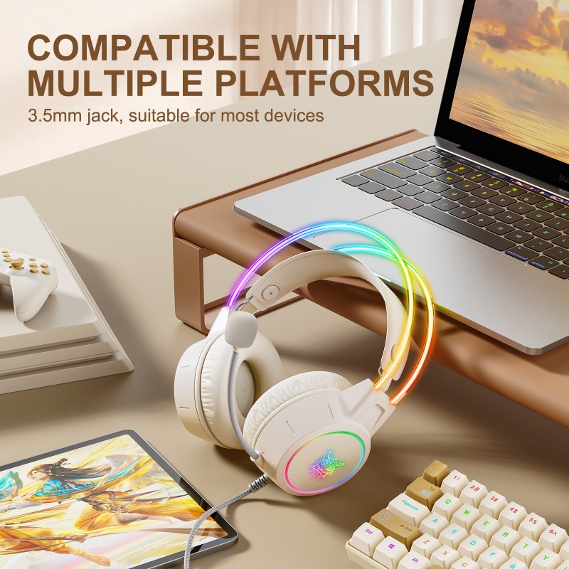 Игровая гарнитура ONIKUMA X15  – обзор и цена Gaming Headset Rgb